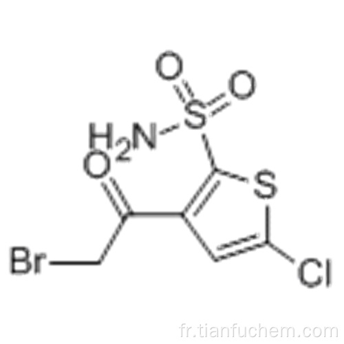 3- (2-bromoacétyl) -5-chloro-2-thiophènesulfonamide CAS 160982-11-6